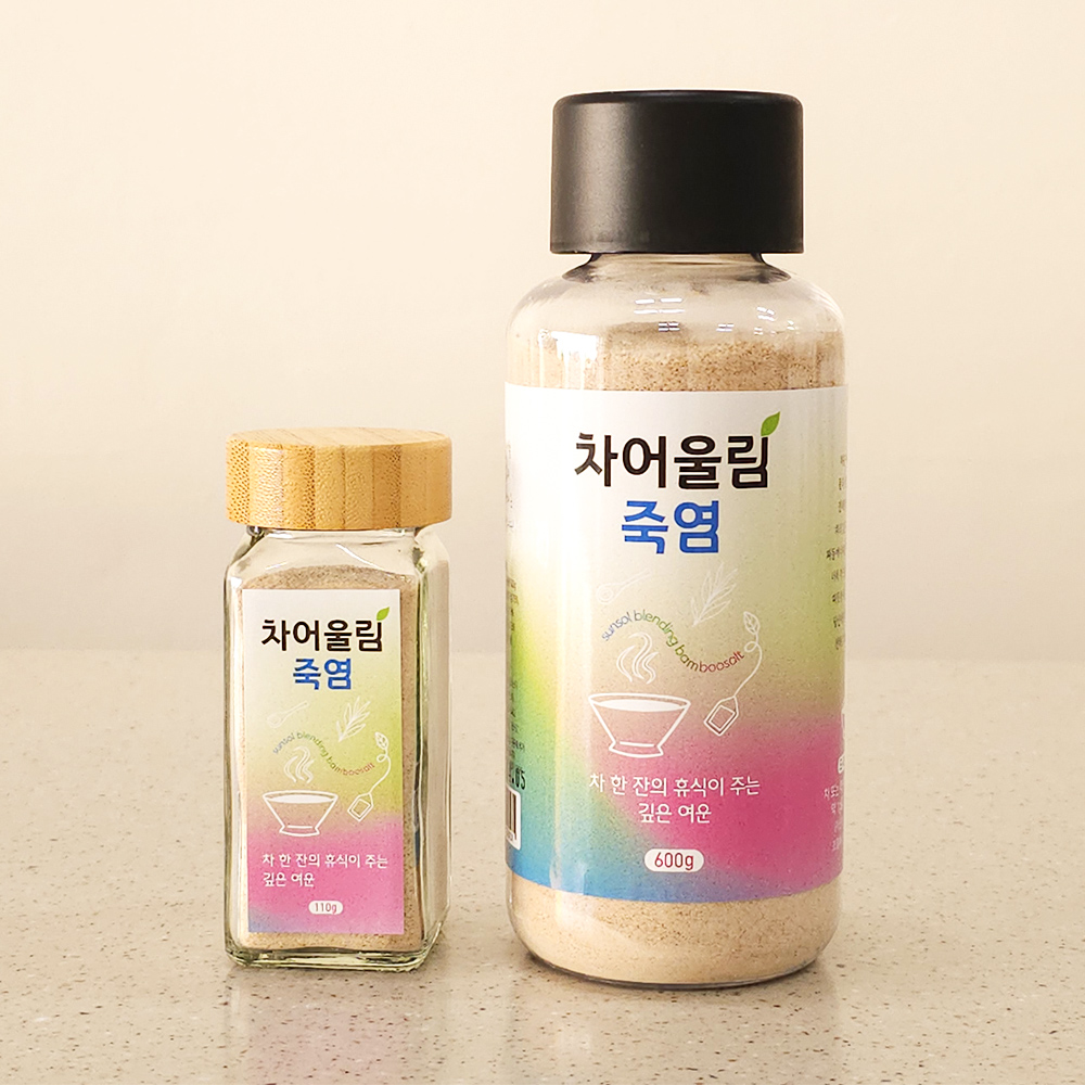 차와 함께 즐기는 차어울림죽염 대용량 600g, 1개 - 상세 이미지 4