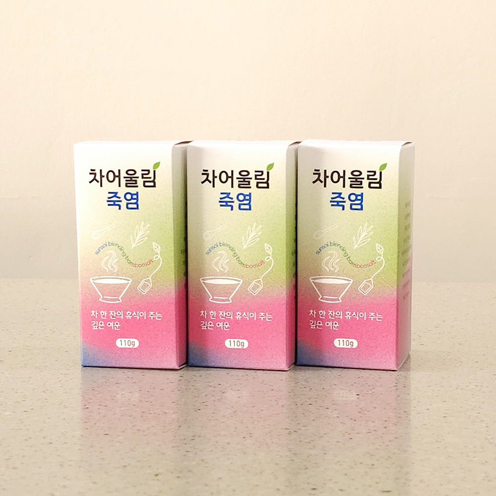 차와 함께 즐기는 차어울림죽염 110g, 3개 - 상세 이미지 5