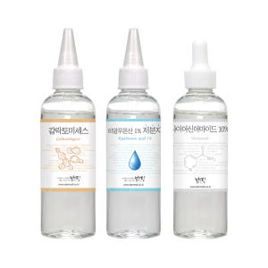 맑을담 맑은결 3종세트 100ml (히알루론산 저분자+갈락토미세스+나이아... 솔직 후기 | 피부 타입별 분석 - 상품 이미지 1