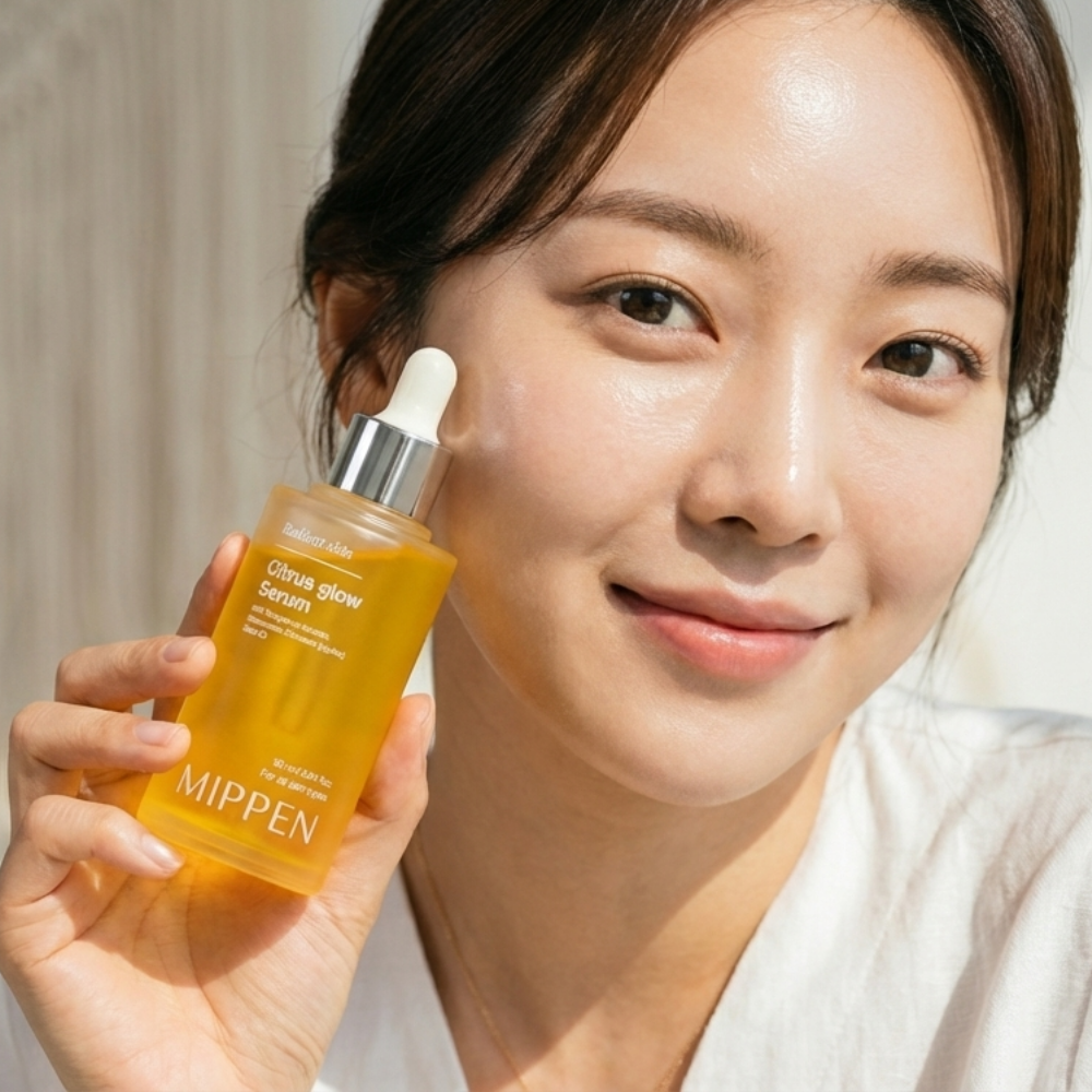 [미펜]고보습 광채 페이스 오일 세럼 90ml 페이스 속건조 전용 앰플 시트러스 글로우 이미지 7