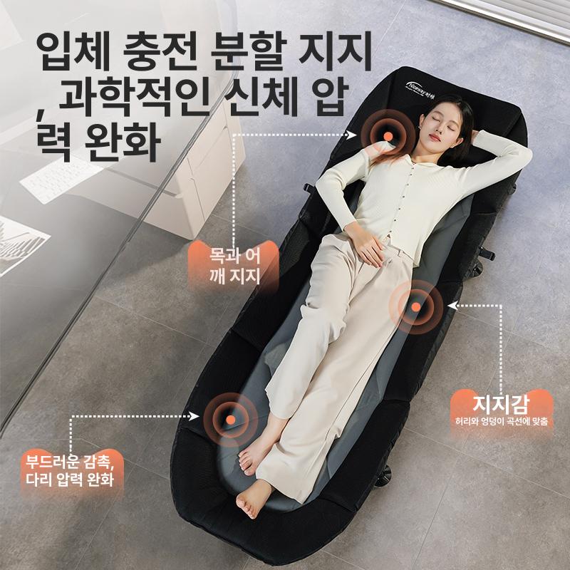 야전침대 접이식 캠핑 상품 휴대용 베드 야전 싱글 와이드 원터치 차박 캠핑용 낚시 코트 - 상세 이미지 3