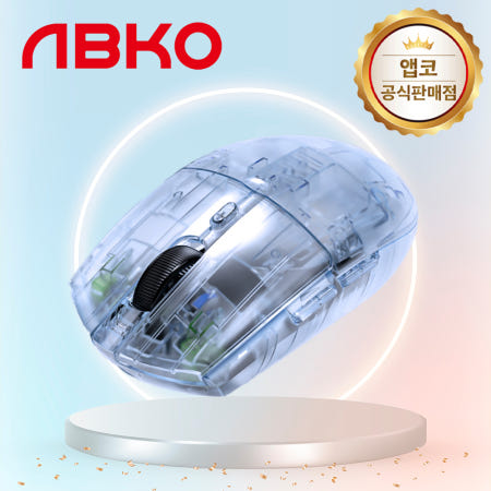 앱코 A102 프로 8K 무선 게이밍 마우스 아이스