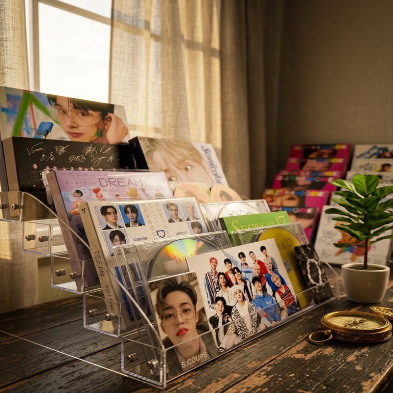 앨범 거치대 CD 보관 전시 - 상세 이미지 2