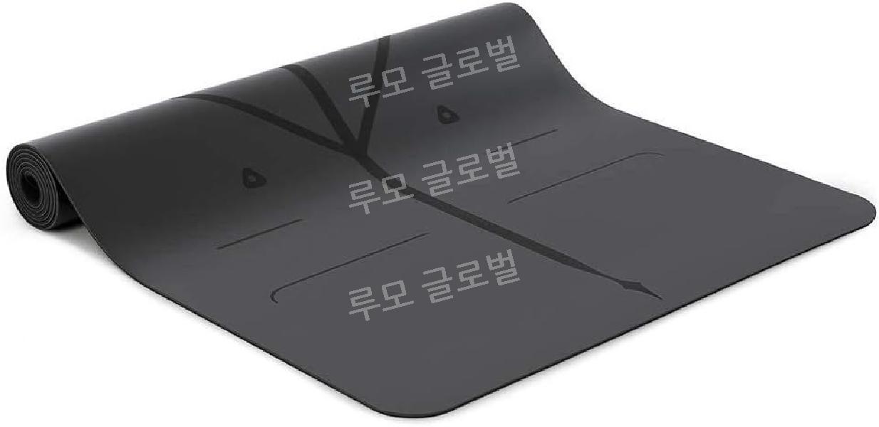 영국 정품 라이폼 천연고무 운동매트 요가 매트 논슬립 필라테스 프리미엄 Liforme 푸른 이미지 6