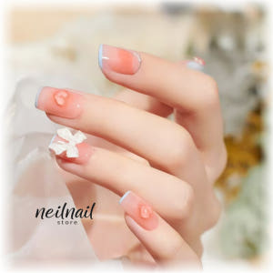 투명 글라스 하트 네일파츠 20pcs 솔직 후기 | 피부 타입별 분석 - 상품 이미지 2