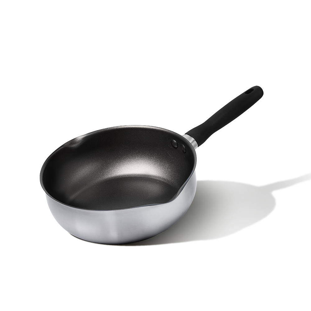 6in1 논스틱 스테인리스 스틸 인덕션 멀티팬 24cm - 상세 이미지 5