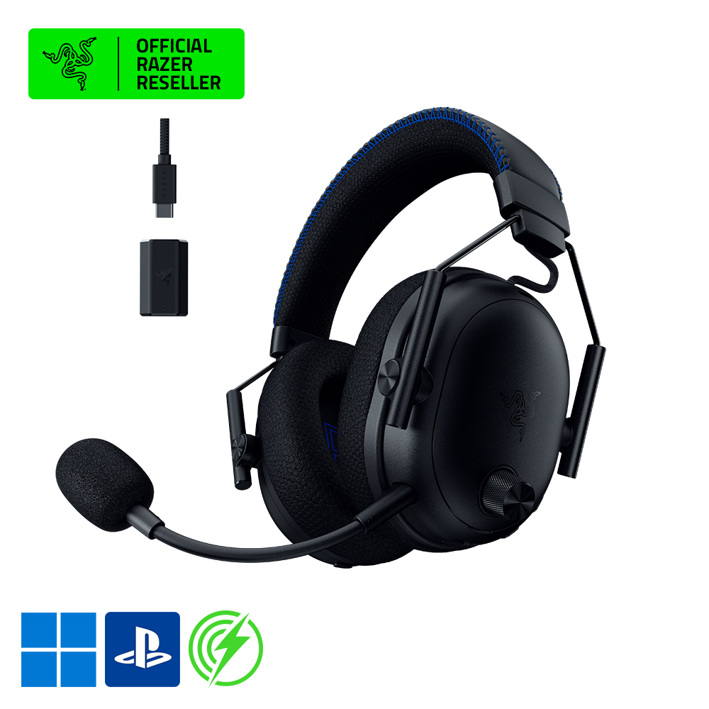 레이저코리아 블랙샤크 V3 PRO 무선 게이밍 헤드셋 PS5/블랙 - 상품 이미지