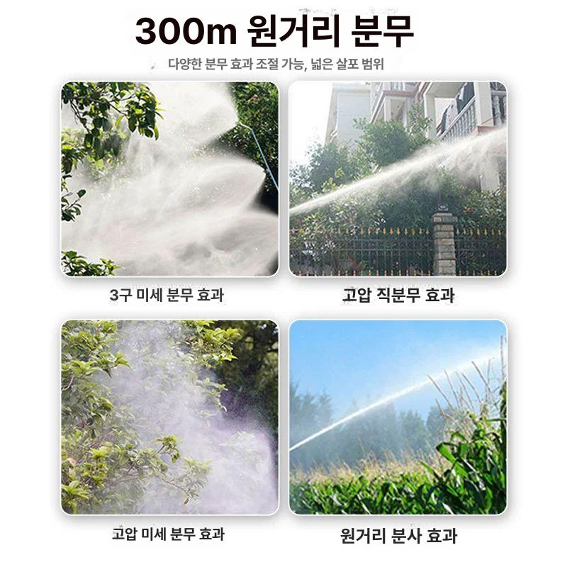 고압분무기 압축 펌프 엔진 동력 분사기 행정 과수원 농약 분사 4행정 압축 - 상세 이미지 4
