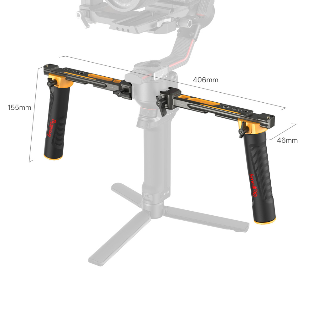 스몰리그 5526 범블비에디션 DJI RS 2/RS 3/RS 4 듀얼 핸드그립 - 상세 이미지 2