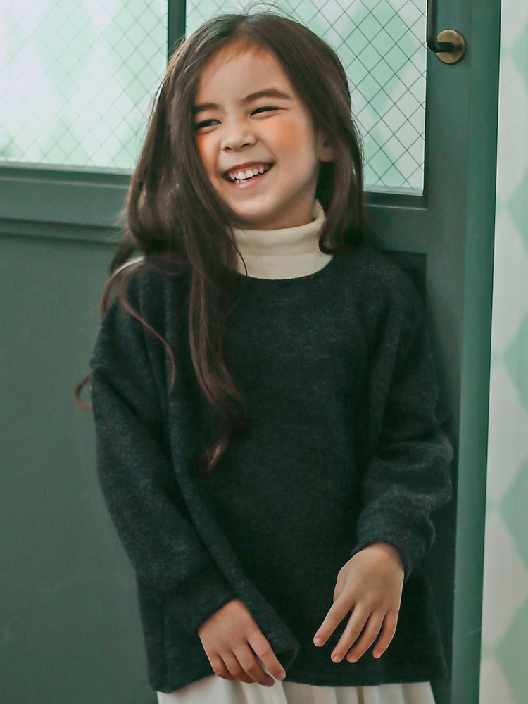 망고기모티셔츠 여아 아동 자매룩 기본 데일리룩 티 (5 color) 상품 이미지