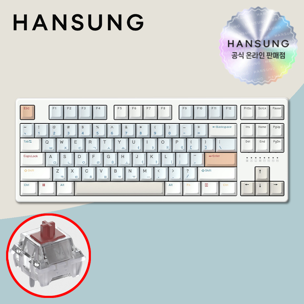 한성 TFG 매그니톡스 2XL 8K 래피드트리거 멀티파스텔, 자석축, 35g - 상품 이미지