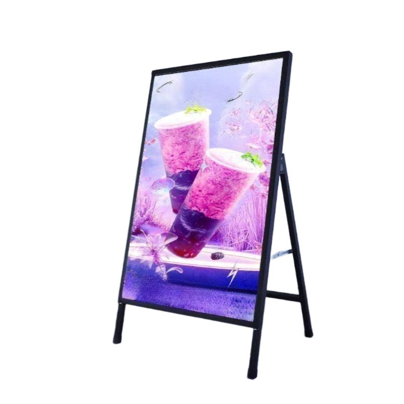 led 입간판 a형 포스터형간판 안내판 칠판 거치대 매장용 광고 철제배너 - 상품 이미지
