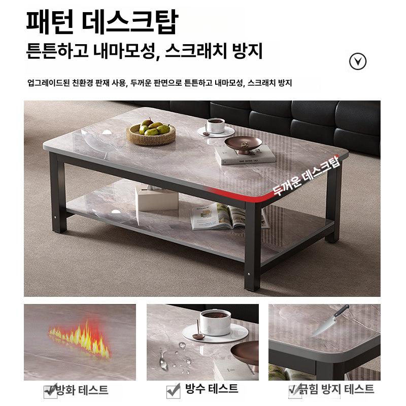 테이블 거실 사무 오피스 이동식 단층 접이식 세미나 탁자 서재 강의실 - 상세 이미지 3