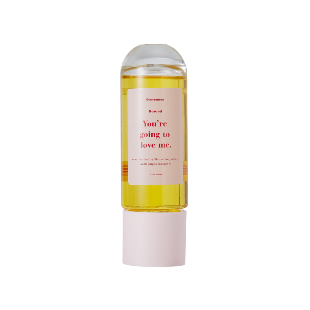 두쓰멍 유기농 73% 로즈 바디 마사지 오일 오가닉 피부보습 80ml 이미지 1