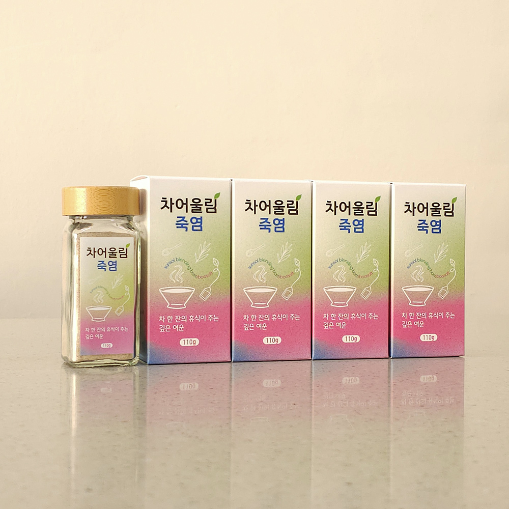차와 함께 즐기는 차어울림죽염 110g, 5개 - 상품 이미지