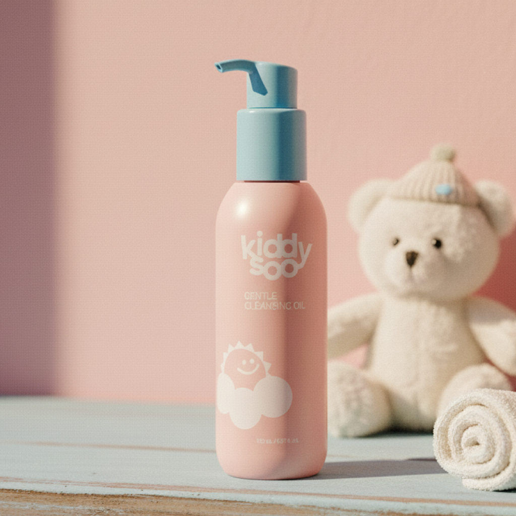 키디수 젠틀 클렌징 오일 유아바스 150ml 1개 키즈 어린이 아이 선크림 클렌징 - 상세 이미지 2