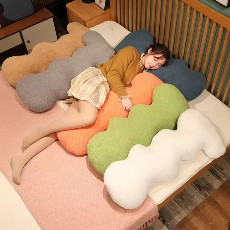 오브제 왕꽈배기 쿠션 롱쿠션 바디필로우 인테리어 패브릭 - 상품 이미지