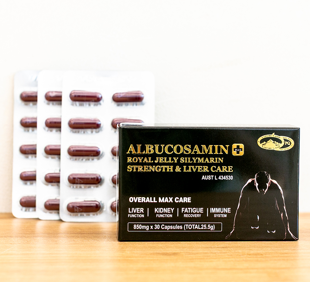 (정식수입 공식판매점) 네이쳐스탑 알부코사민 고함량 알부민 1500mg 폴리코사놀+밀크씨슬 30캡슐, 2개 - 상세 이미지 3
