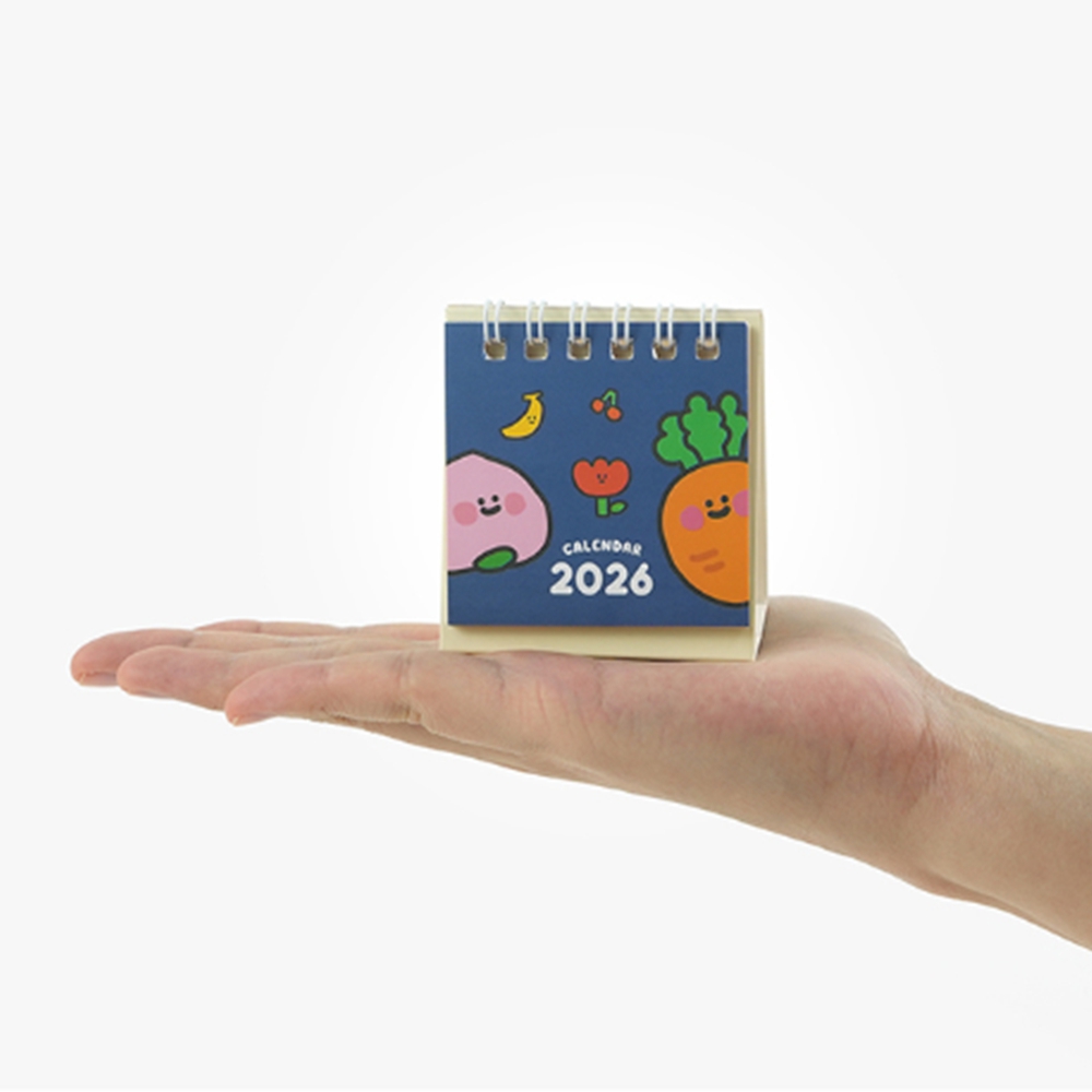 26년달력 초미니 켈린더 2026탁상 포켓달력 데스크캘린더 20입 - 상품 이미지