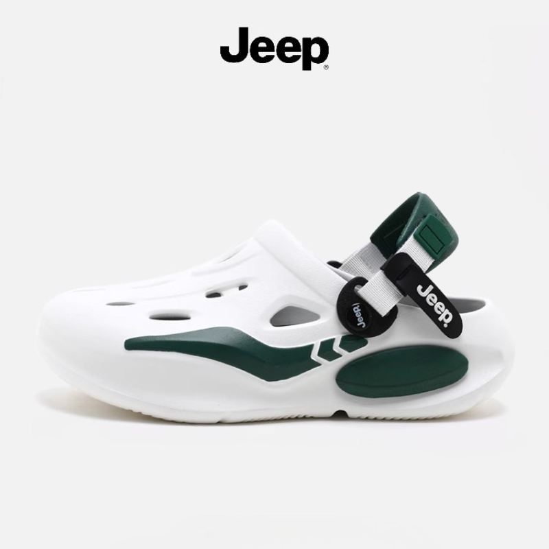 JEEP 남자 클로그 슬리퍼 남성 여름 샌들 키높이 신발 - 상세 이미지 2