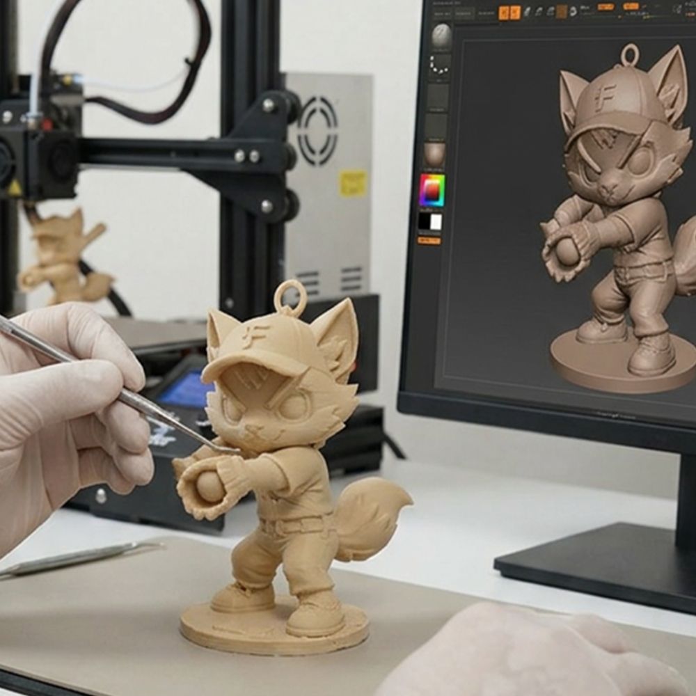 주문제작 커스텀 피규어 3D 프린터 맞춤 굿즈 제작 인물 캐릭터 만들기 개인 사람 실사 - 상세 이미지 2