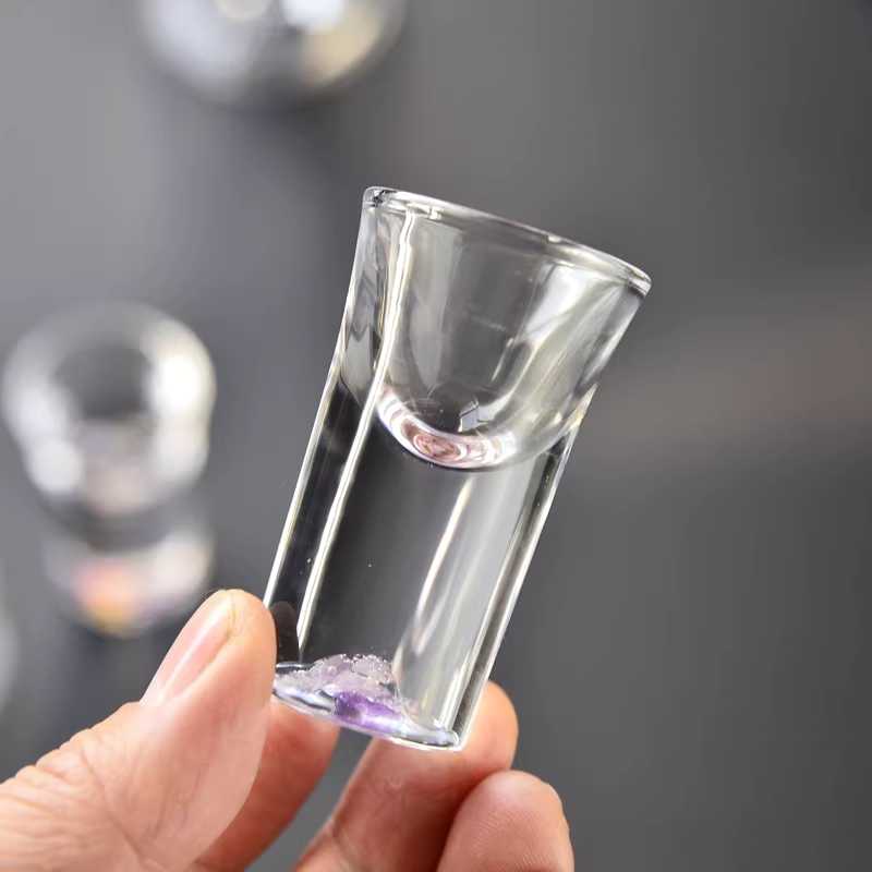 고량주잔 미니 백주잔 분주기 사케 고블렛소주잔 5잔 세트 - 상세 이미지 4