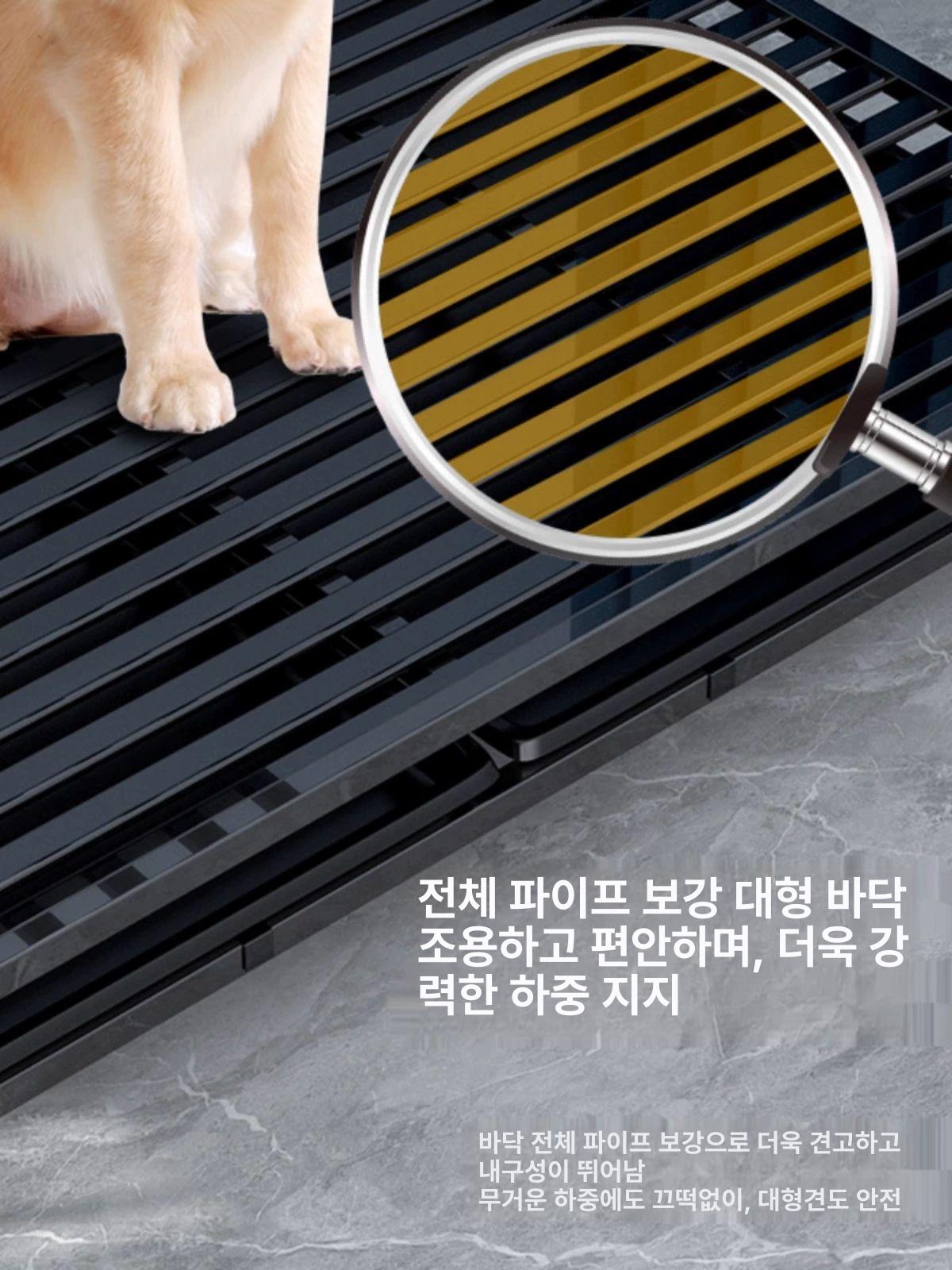 대형견 하우스 켄넬 조립식 리트리버 래브라도 중형견 애완동물 반려견 야외 실내 - 상세 이미지 4