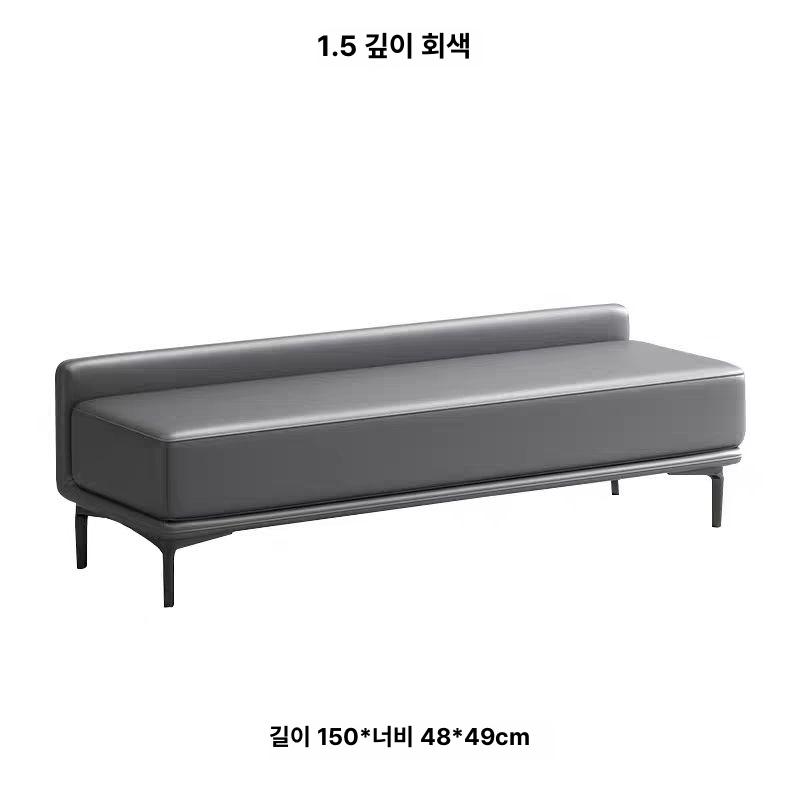 대기의자 약국 등받이 긴 장 휴게실 용 병원 실 로비 벤치 진료실 대기 카운터 - 상세 이미지 5