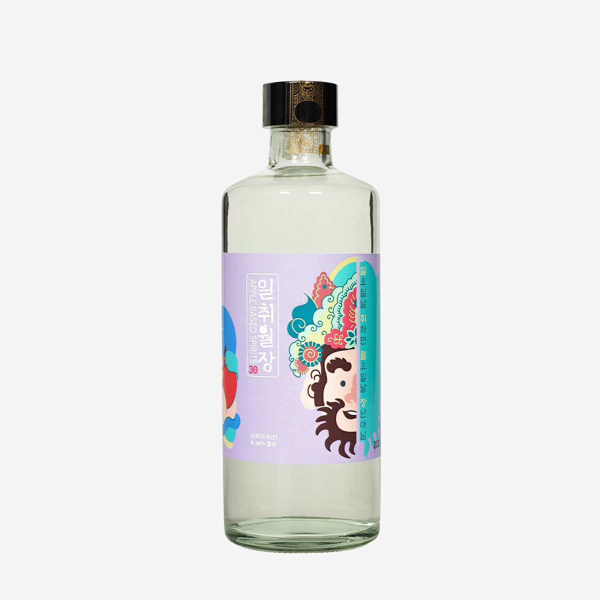 전통주 사과 리큐르 일취월장 30도 360ml, 1개 - 상품 이미지