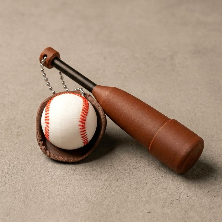야구시리즈 클리커 키캡 키링 부적 승요 응원 KBO 학생 직장인 딸깍이 남자 여자 - 상품 이미지