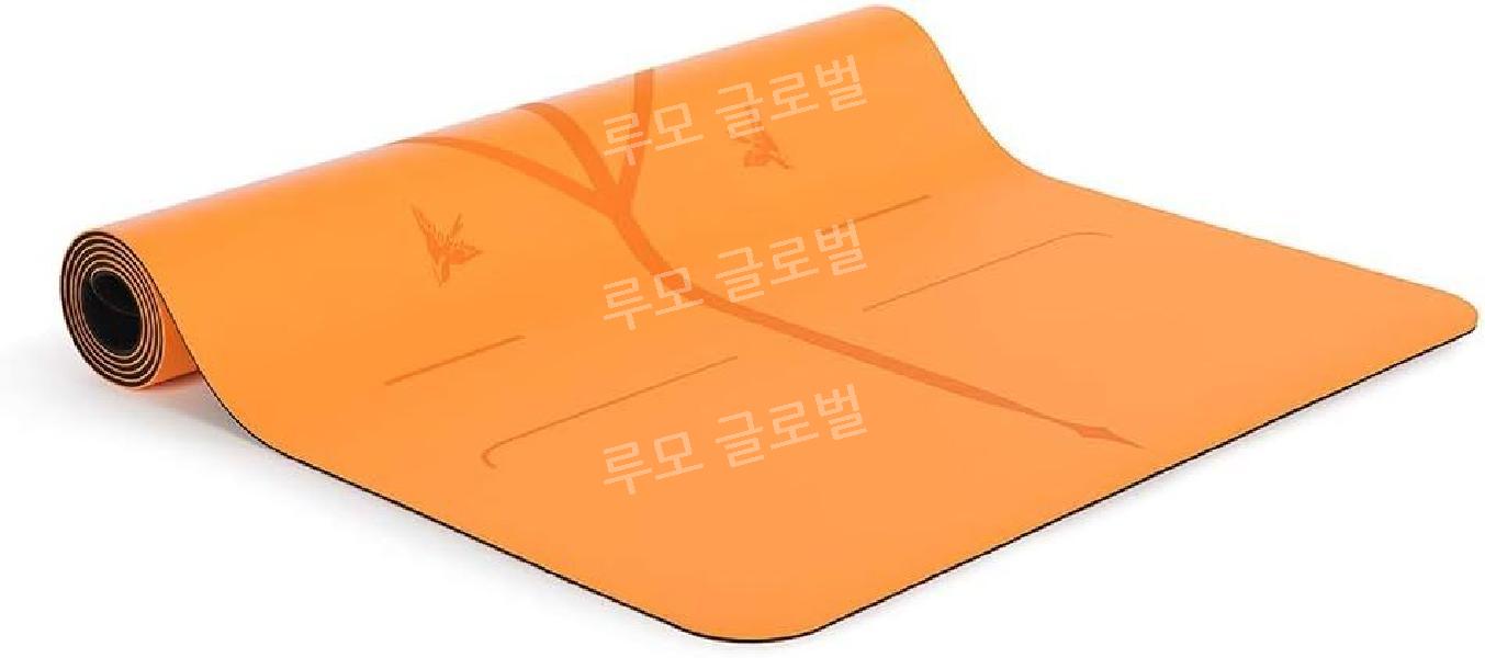 영국 정품 천연고무 라 운동매트 이폼 요가 매트 논슬립 필라테스 Liforme 프리미엄 회색 이미지 6