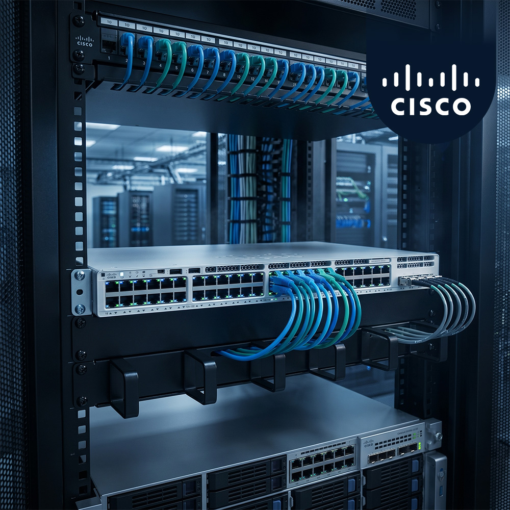 시스코 C9200L-48T-4X-E 48포트 10G 업링크 기업용 L3 관리형 스위치 - 상품 이미지