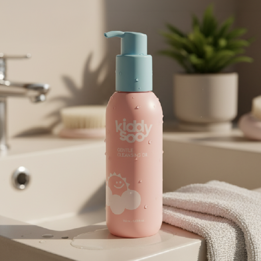 키디수 젠틀 클렌징 오일 유아바스 150ml 1개 키즈 어린이 아이 선크림 클렌징 - 상세 이미지 3