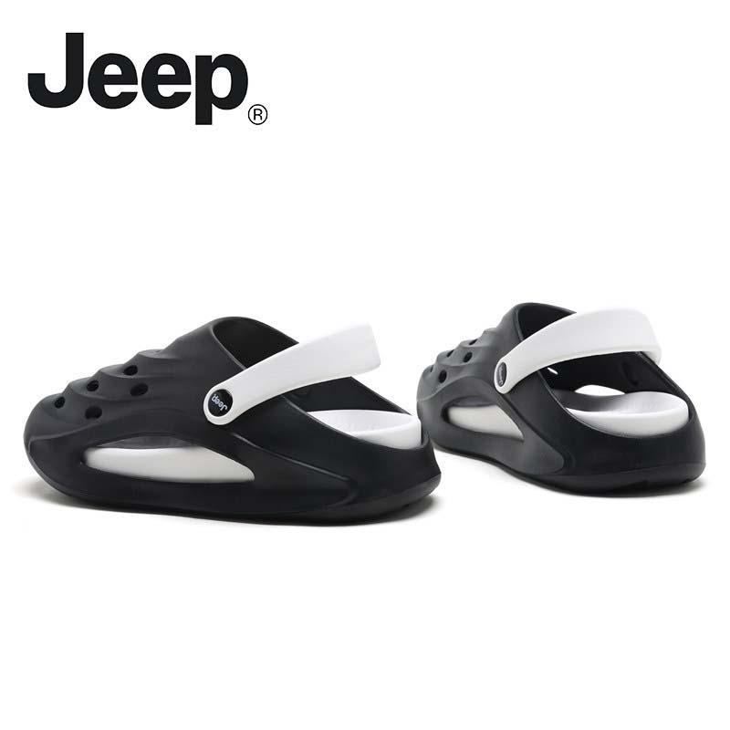 JEEP 남자 클로그 슬리퍼 남성 여름 샌들 쿠션 신발 - 상세 이미지 2
