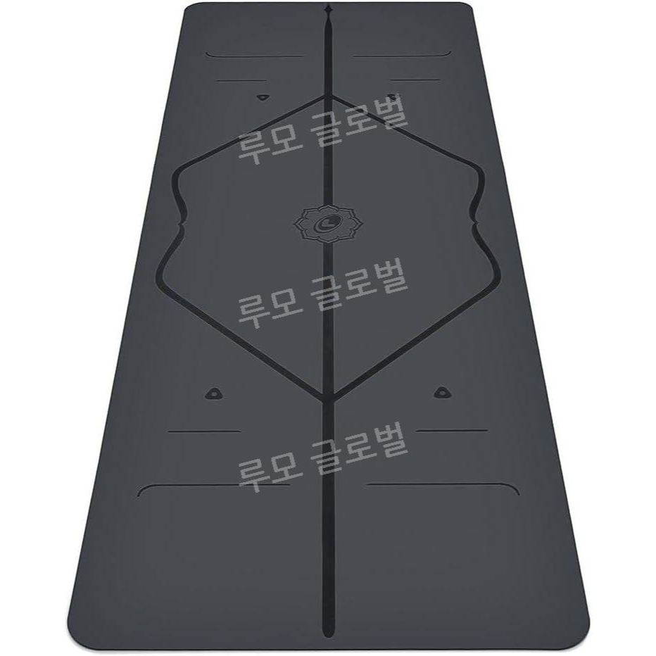 영국 정품 라이폼 천연고무 운동매트 요가 매트 논슬립 필라테스 프리미엄 Liforme 푸른 - 상품 이미지