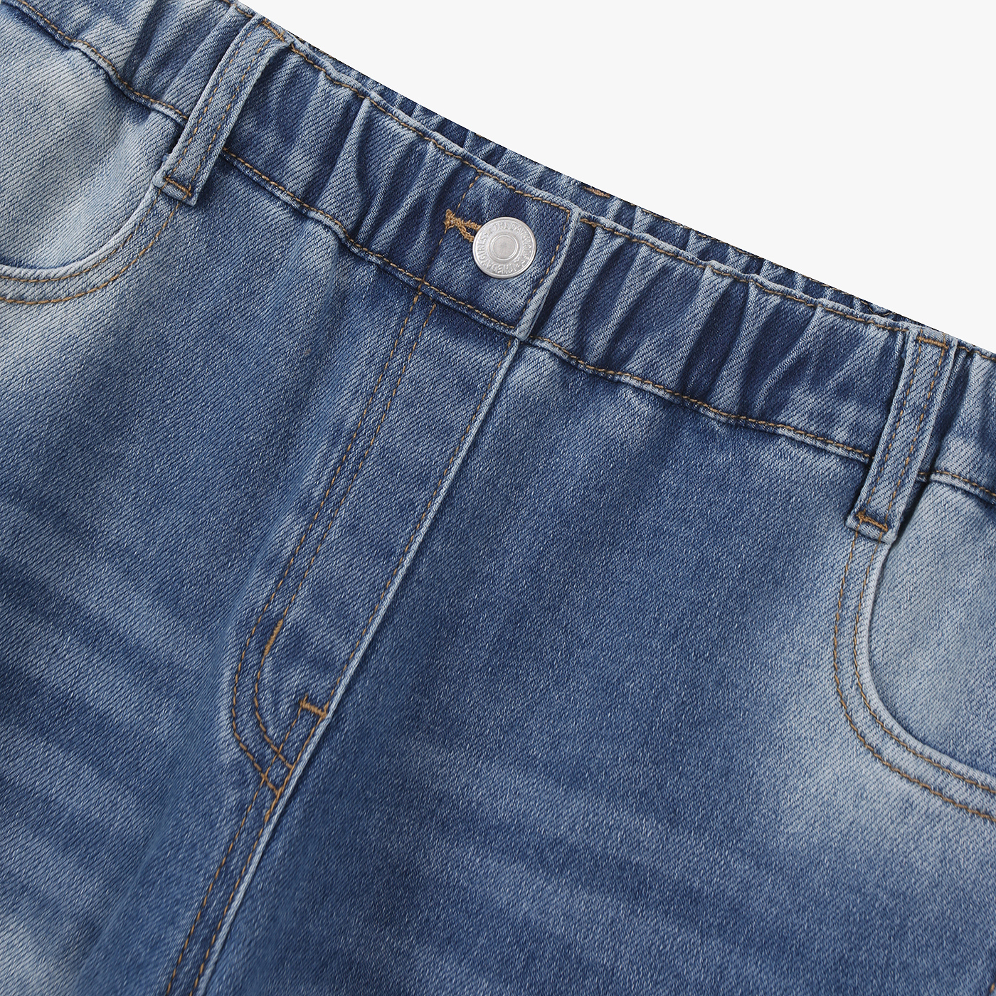 [N배송] 더데이걸 싸이드 턱 슬림핏 데님 TGTJ26F01 이미지 8