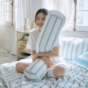 히말라야 실키스노우 안고 자는 여름 롱 대형 베개 냉감 원형 바디필로우 ... 솔직 후기 | 실제 배치 사진 포함 - 상품 이미지 2