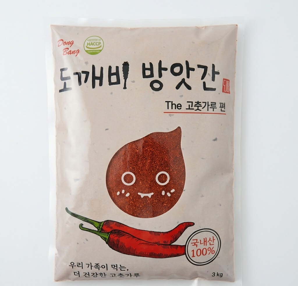 국내산 25년 햇 고추 임실 태양초 고춧가루 3kg 김장 건고추 보통맛 한식용 고추가루 - 상품 이미지