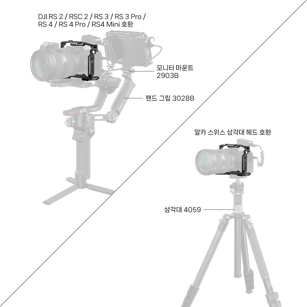 스몰리그 3667C 소니 A7M5 A7R5 A74 A7S3 A1 A7R4 케이지 이미지 6