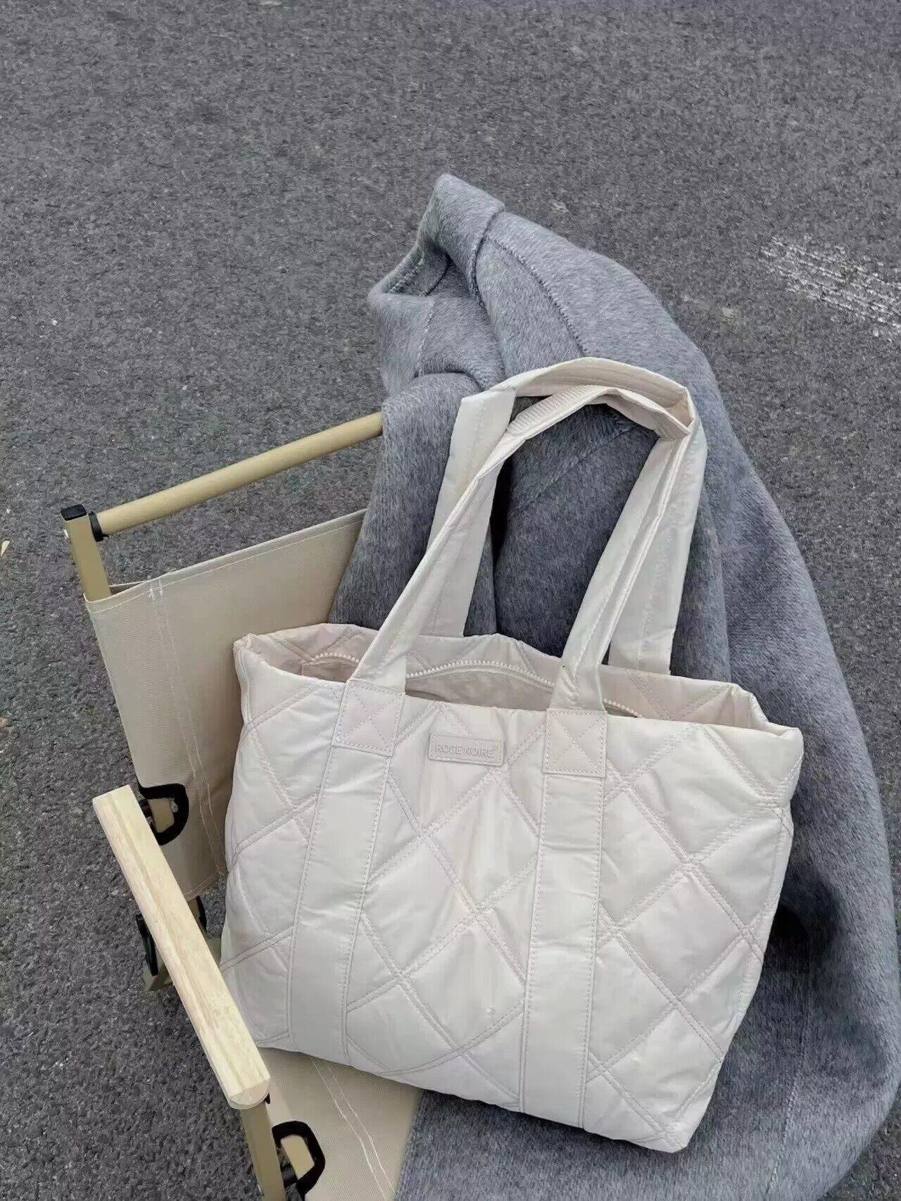 토트백 여성용 대용량 캐주얼 편안하고 가벼운 미니 가방 핸드백 - 상세 이미지 5