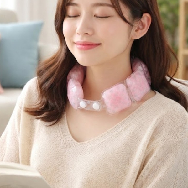 아이스 넥쿨러 쿨스카프 넥밴드 냉감 목걸이 아이스 쿨링 얼음 넥밴드 - 상세 이미지 5