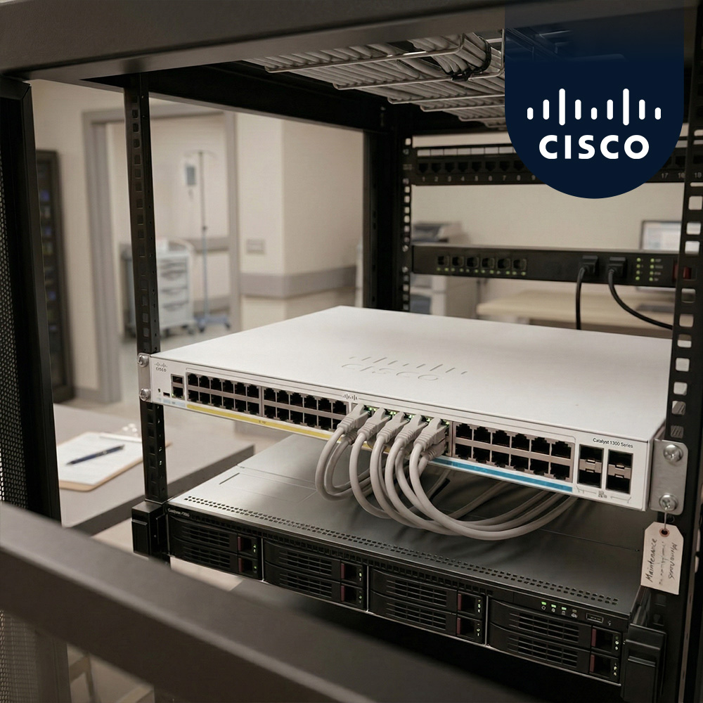 시스코 C1300-48FP-4X 48포트 Full PoE+ 기가비트 스위치 10G 4SFP - 상품 이미지