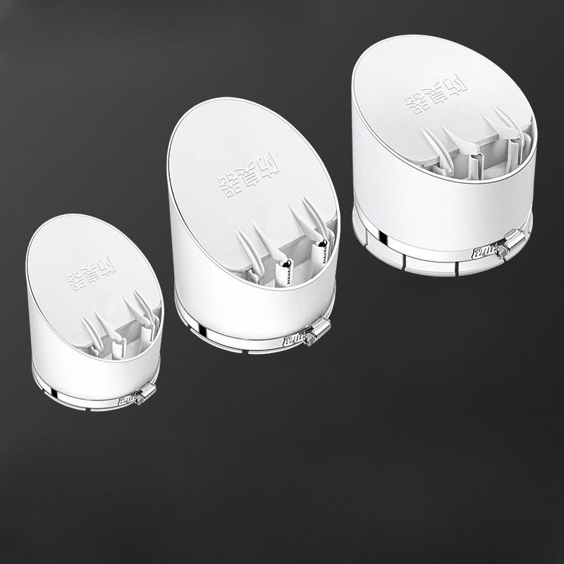 우수관 커버 배수관 110mm PVC 수평 배관 캡 악취 역류 방지 자동 개폐 트랩 마개 - 상세 이미지 2