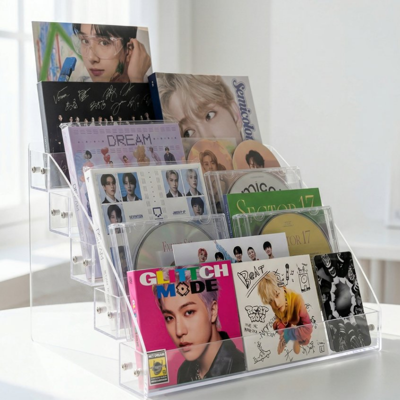 앨범 거치대 CD 보관 전시 - 상품 이미지