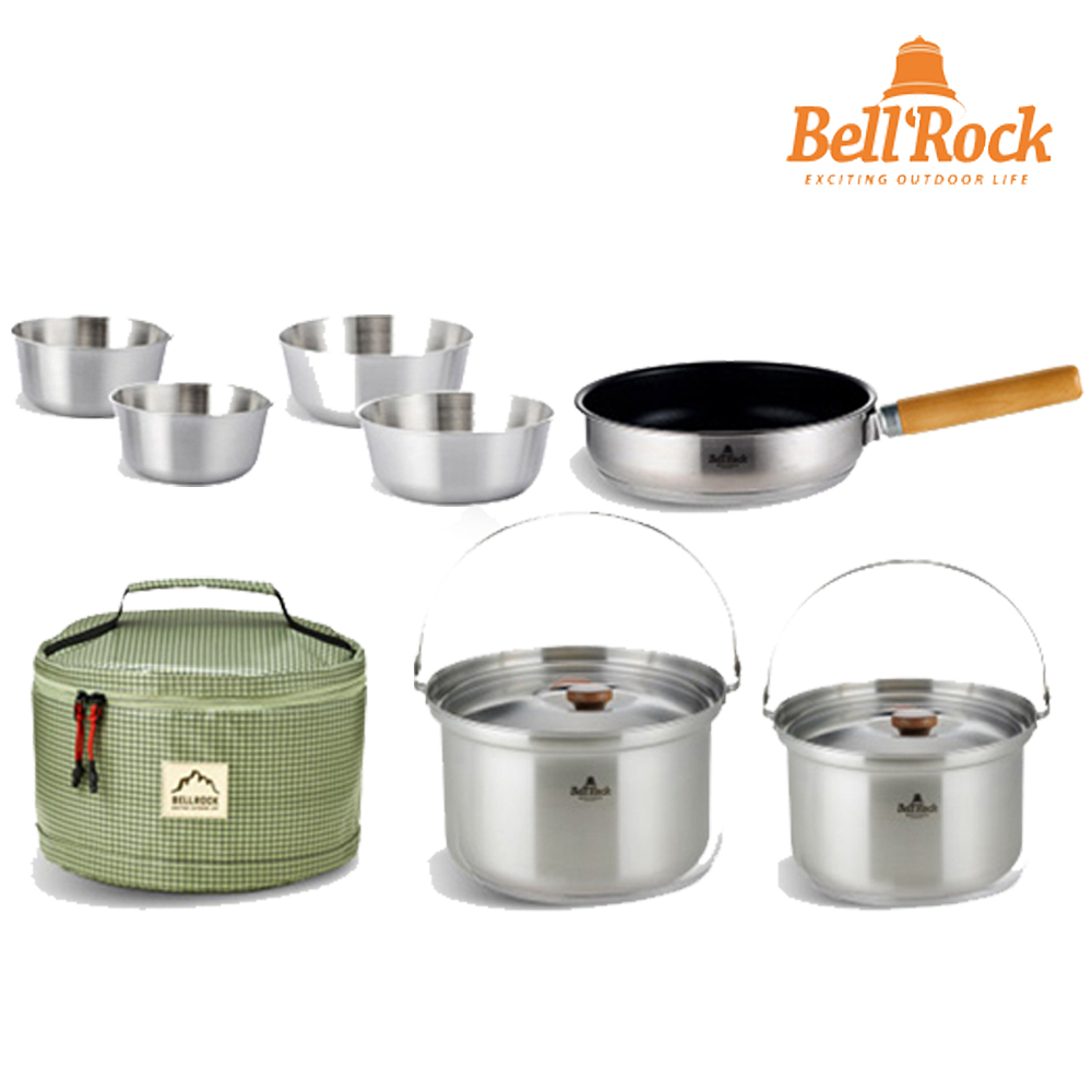 벨락 S9 코펠 캠핑냄비세트 캠핑용그릇 후라이팬 가방포함 이미지 7