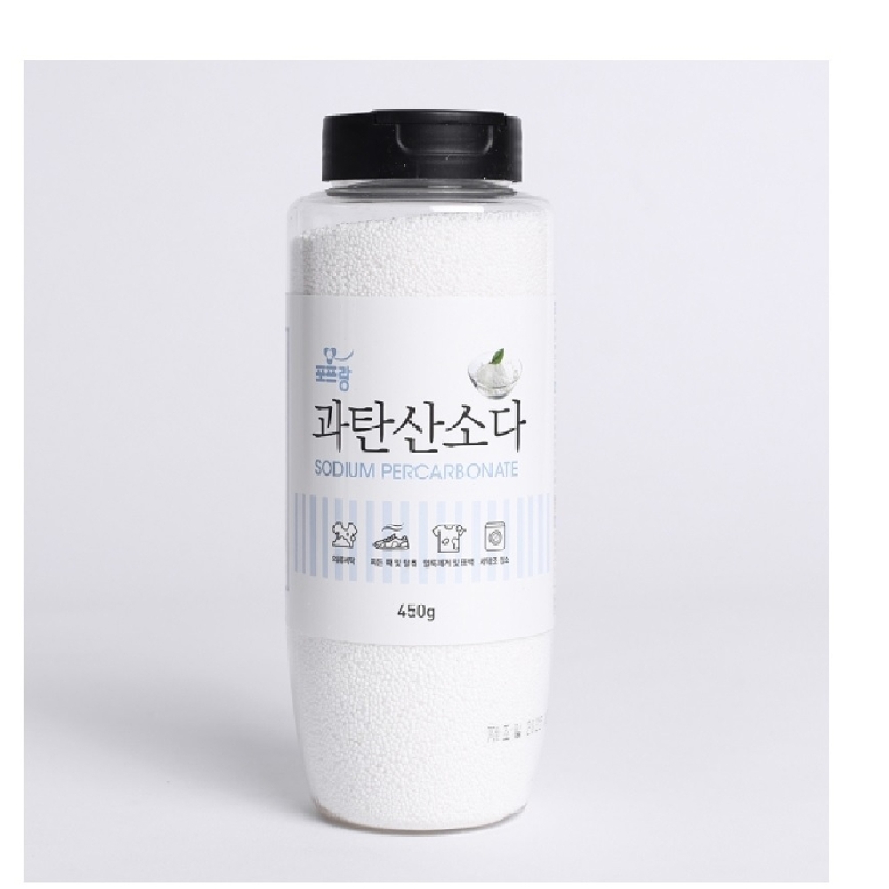 J2K 다목적 세정제 3종세트 베이킹소다 과탄산소다 구연산 분말형 (450g) - 상세 이미지 3