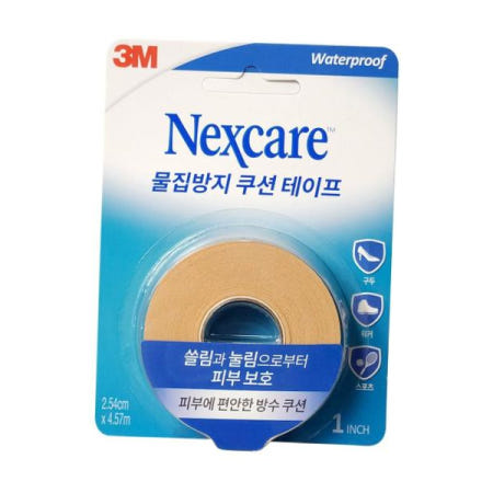 3M 뒤꿈치테이프 넥스케어 물집방지쿠션 테이프 3M (1inch)