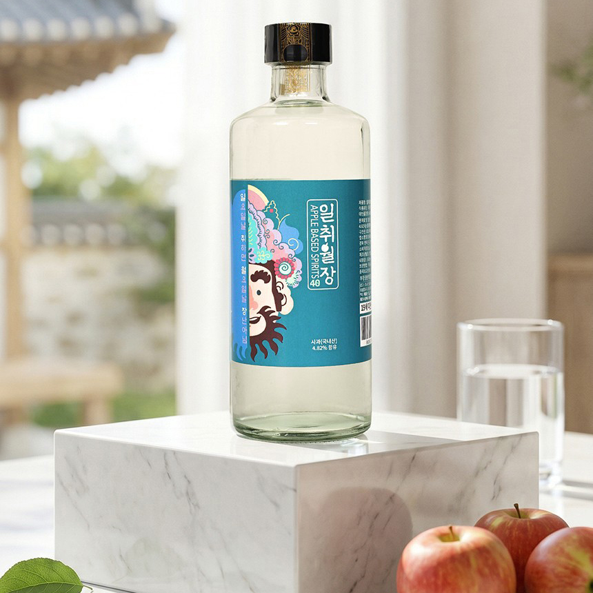 사과 증류주 리큐르 일취월장 40도 360ml, 1개 - 상세 이미지 5