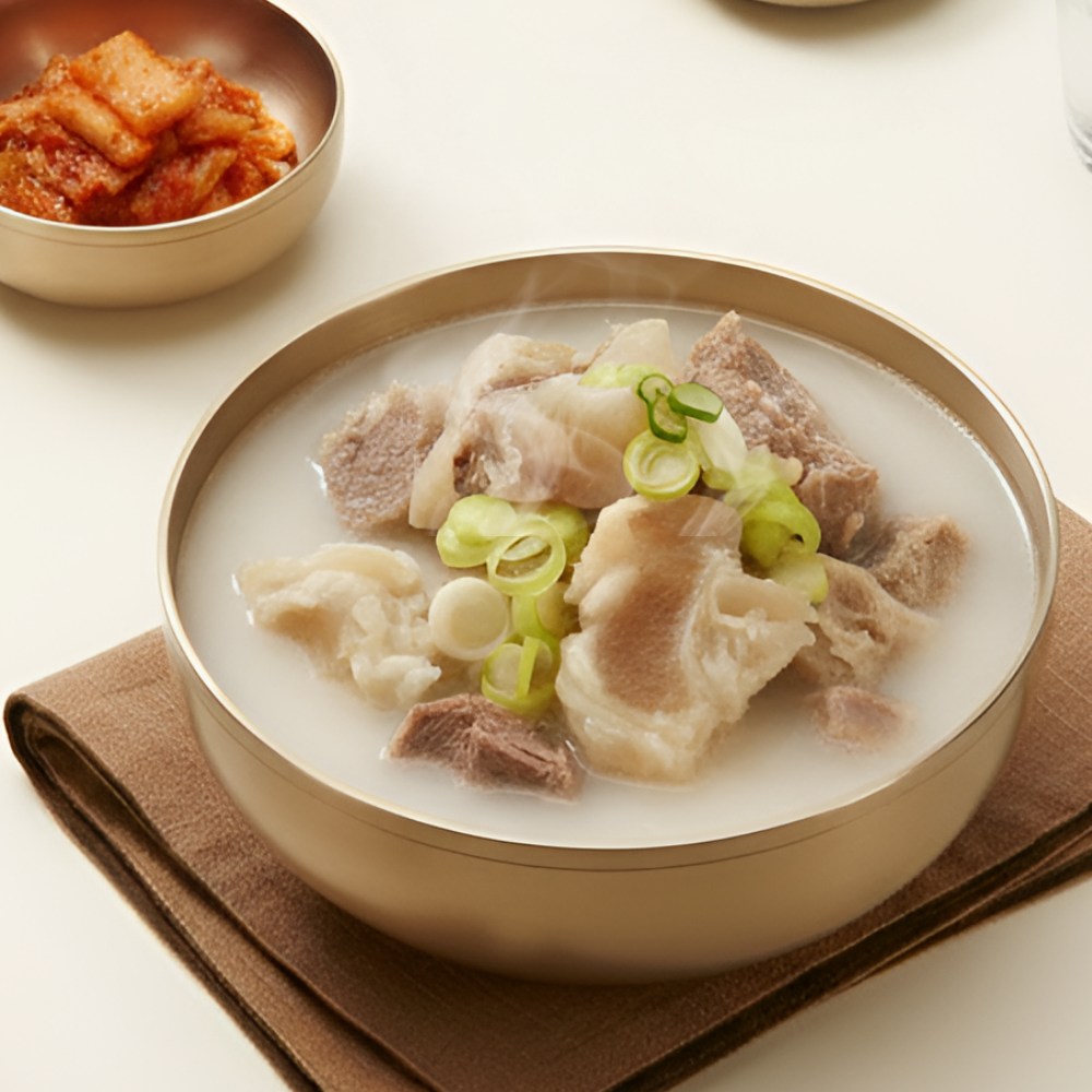 유비푸드 진한 사골 보양식 도가니탕 1인분 스지 곰탕 - 상세 이미지 2