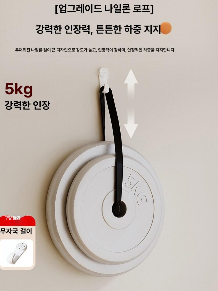 문에거는 거울 걸이 가벼운 큰 자취방 모던 방문 클래식 화장대 도어 현관 육각 문 - 상세 이미지 4